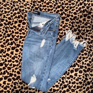 Express ripped jeans